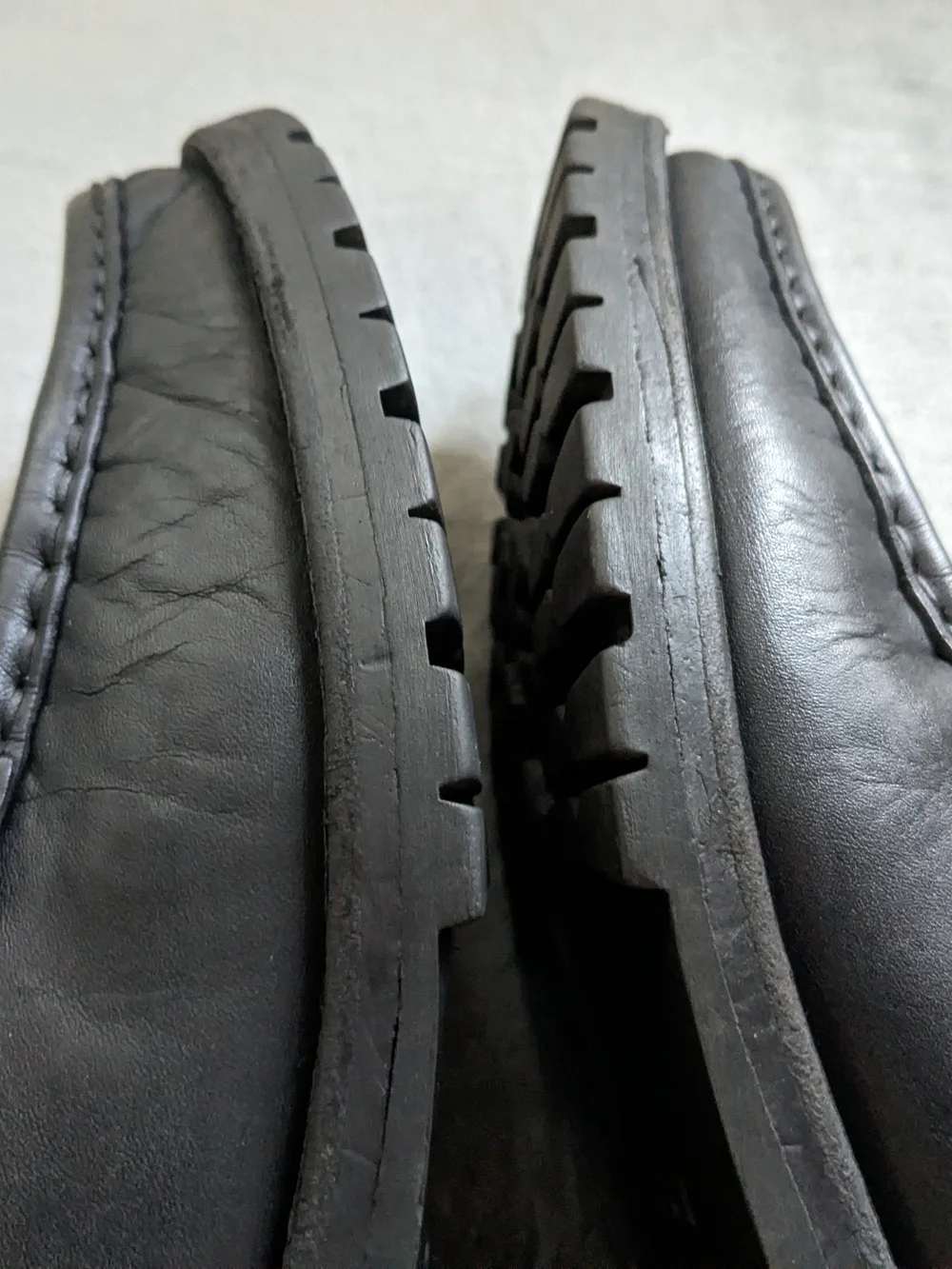 Gucci Classic Black Leather Men's Horsebit Loafers US 8.5